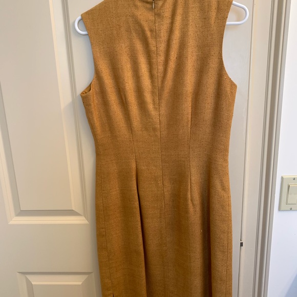 J McLAUGHLIN LINEN fitted sheath dress size 6 - Picture 6 of 7